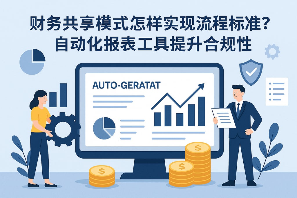 财务共享模式怎样实现流程标准化？自动化报表工具提升合规性