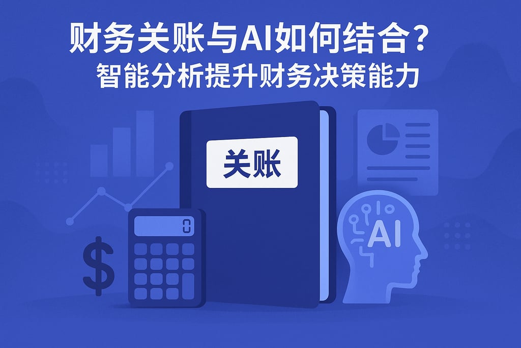 财务关账与AI如何结合？智能分析提升财务决策能力
