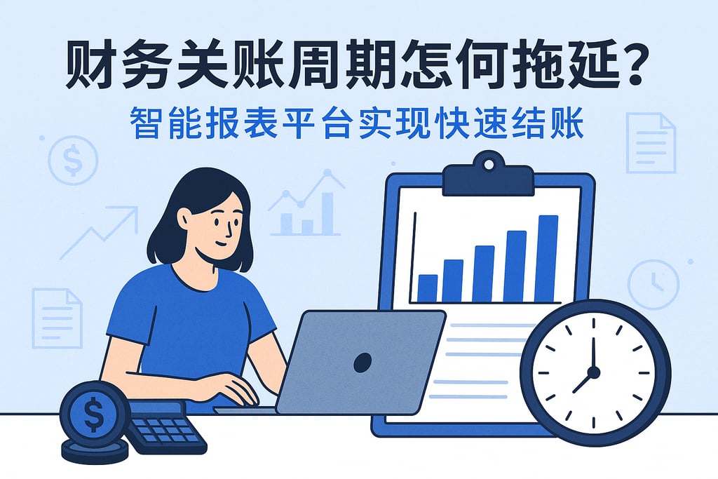财务关账周期为何拖延？智能报表平台实现快速结账