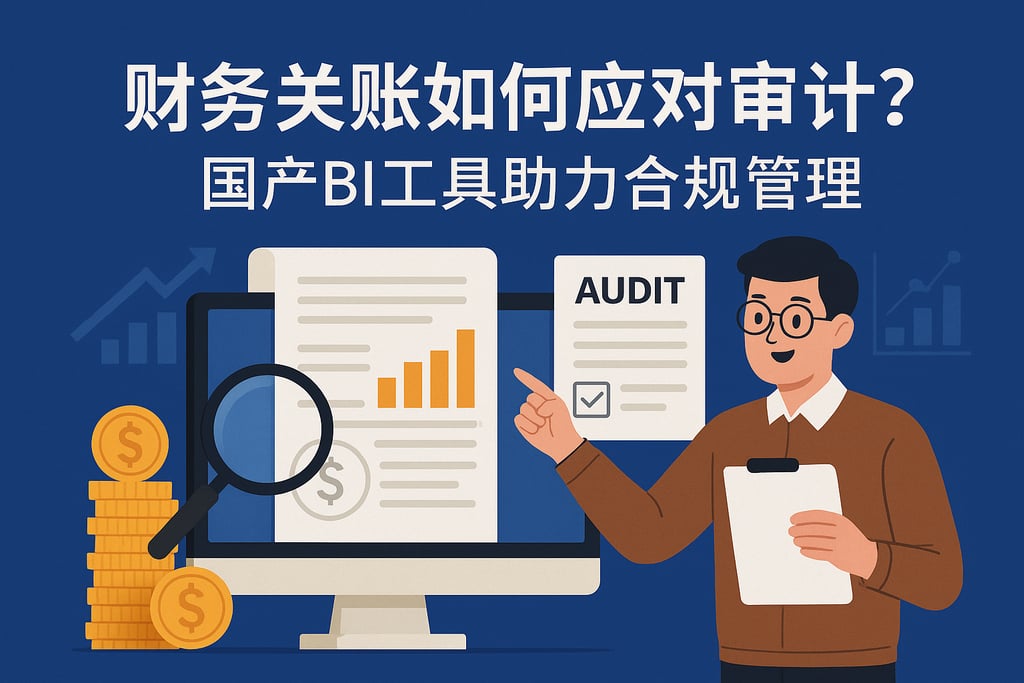 财务关账如何应对审计？国产BI工具助力合规管理