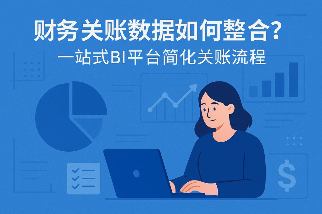 财务关账数据如何整合？一站式BI平台简化关账流程