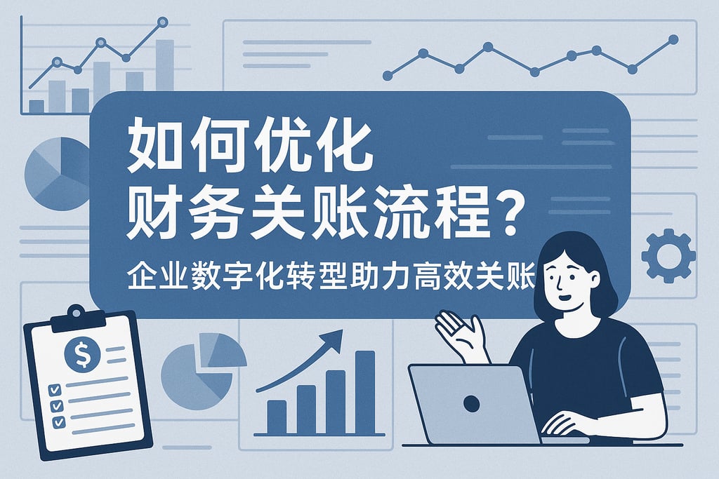 财务关账流程如何优化？企业数字化转型助力高效关账