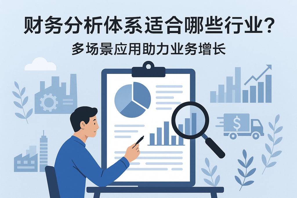 财务分析体系适合哪些行业？多场景应用助力业务增长