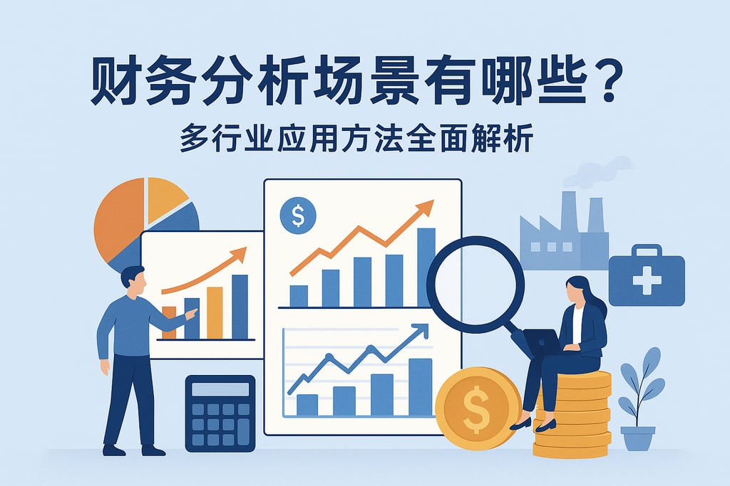 财务分析场景有哪些？多行业应用方法全面解析