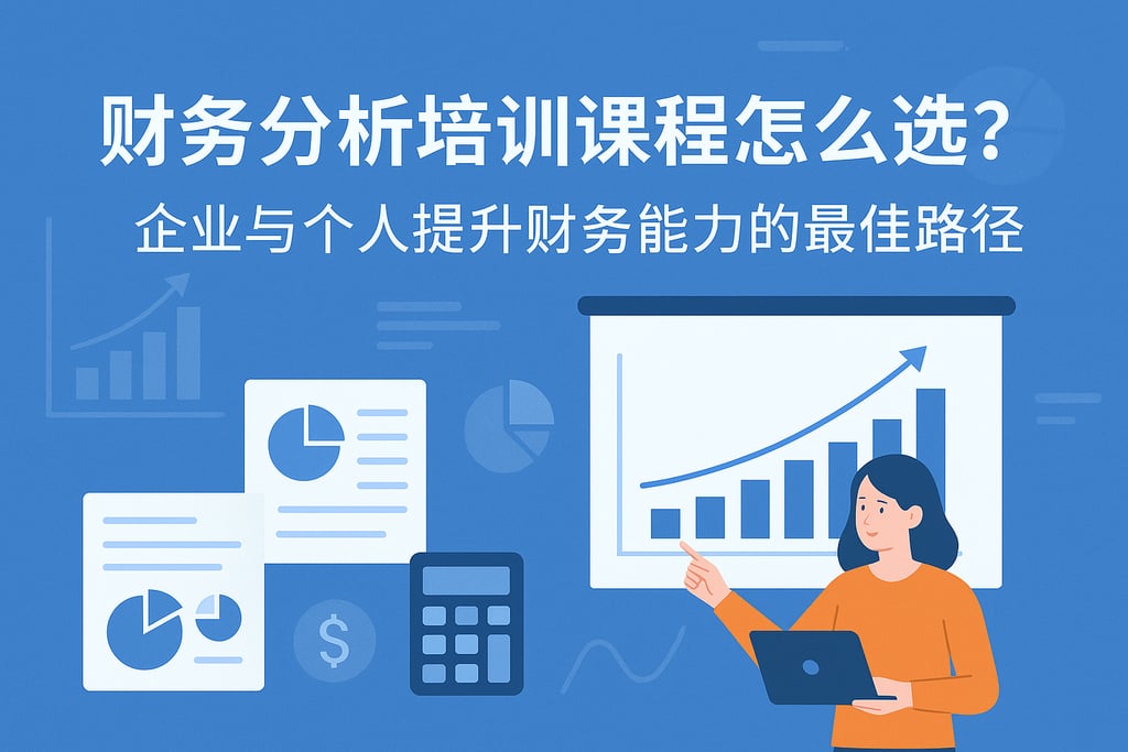 财务分析培训课程怎么选？企业与个人提升财务能力的最佳路径