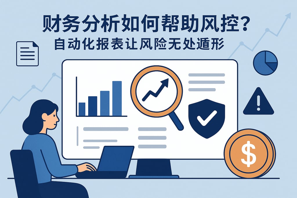财务分析如何帮助风控？自动化报表让风险无处遁形
