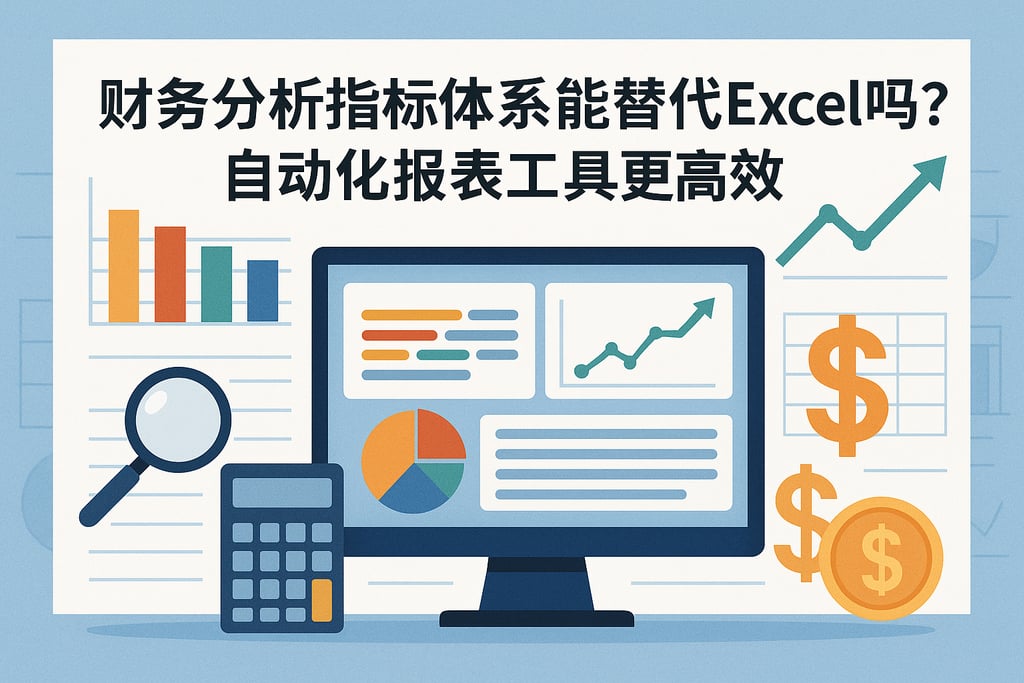 财务分析指标体系能替代Excel吗？自动化报表工具更高效