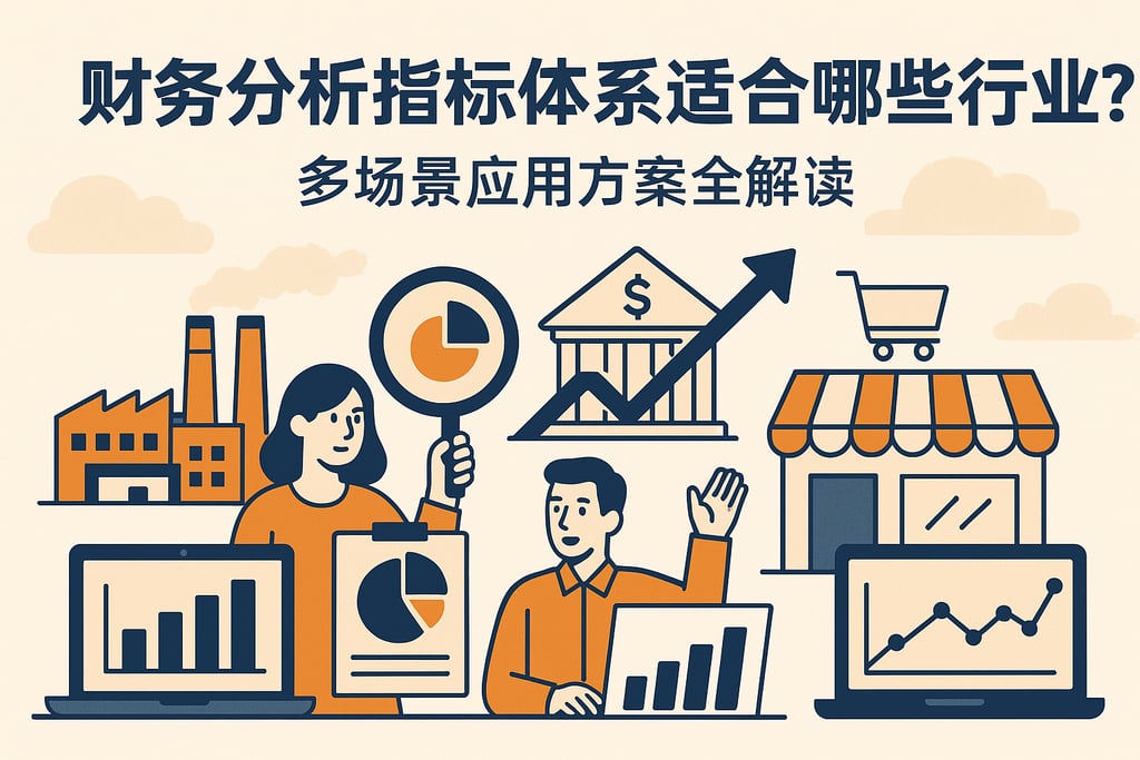 财务分析指标体系适合哪些行业？多场景应用方案全解读