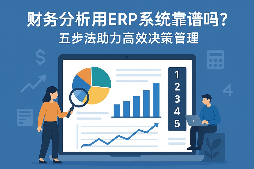 财务分析用ERP系统靠谱吗？五步法助力高效决策管理