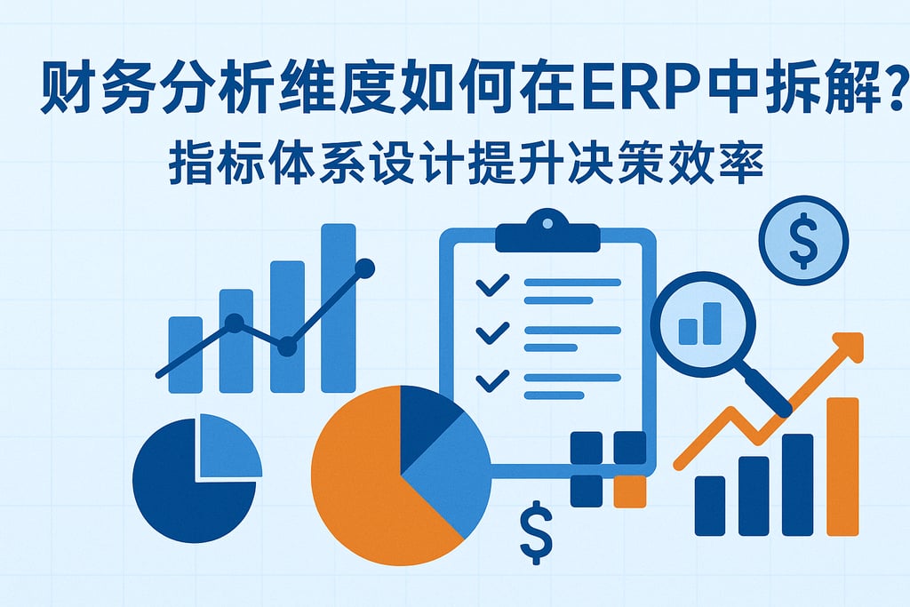 财务分析维度如何在ERP中拆解？指标体系设计提升决策效率