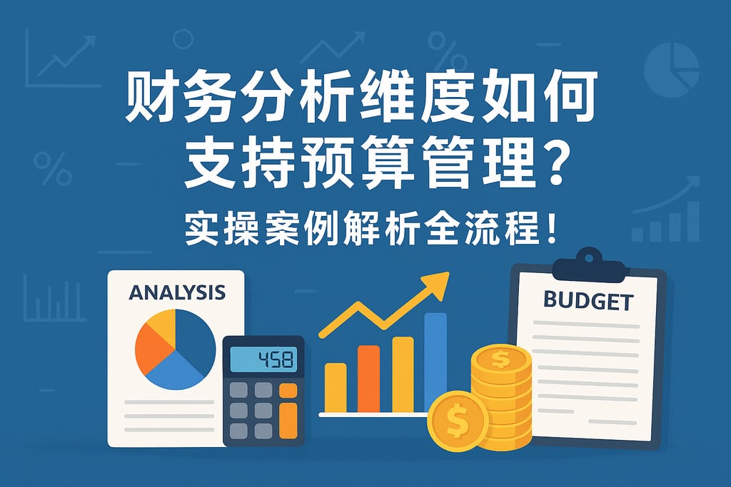 财务分析维度如何支持预算管理？实操案例解析全流程！