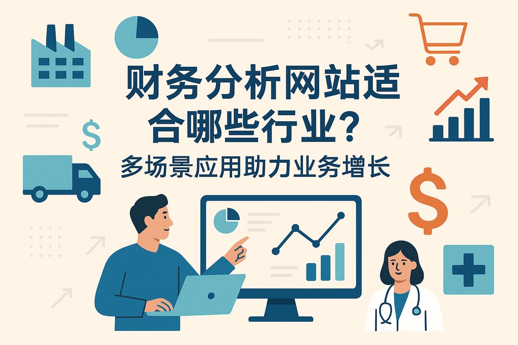 财务分析网站适合哪些行业？多场景应用助力业务增长