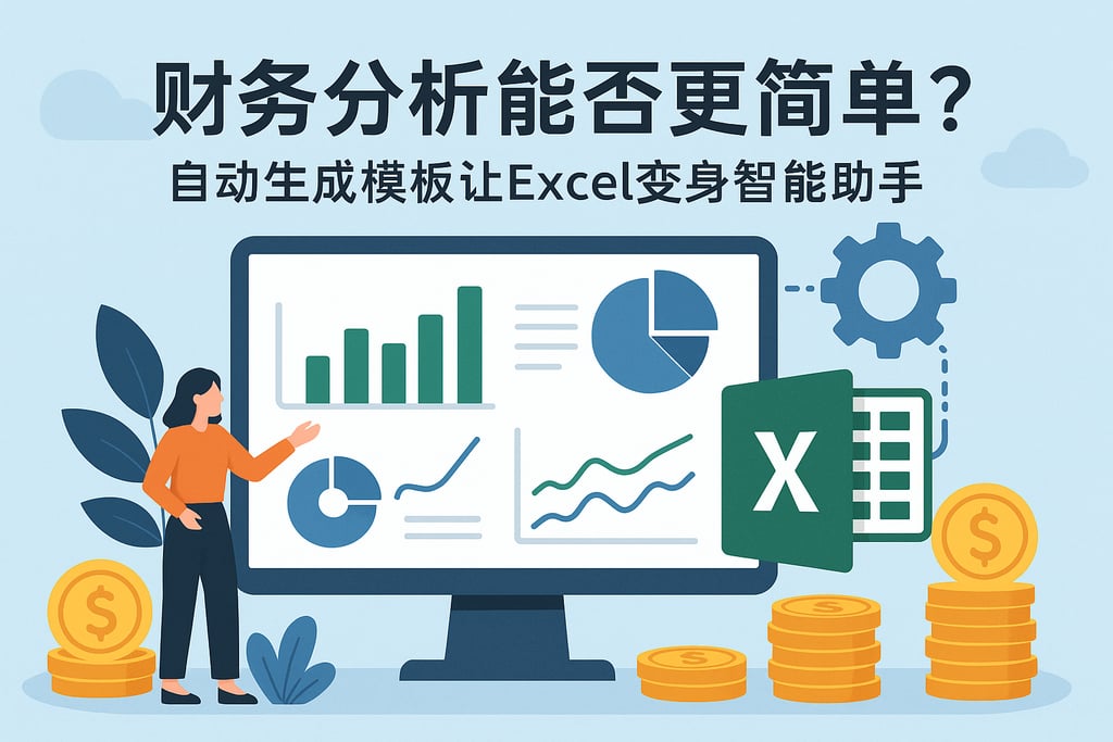财务分析能否更简单？自动生成模板让Excel变身智能助手
