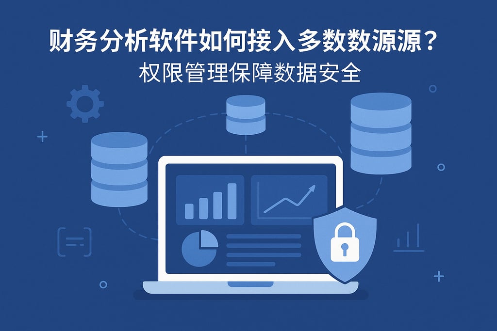 财务分析软件如何接入多数据源？权限管理保障数据安全