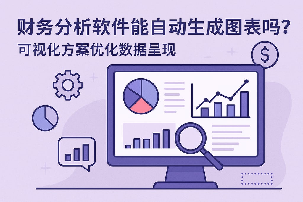 财务分析软件能自动生成图表吗？可视化方案优化数据呈现