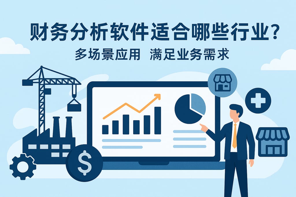 财务分析软件适合哪些行业？多场景应用满足业务需求