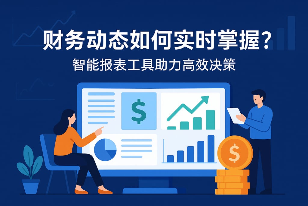 财务动态如何实时掌握？智能报表工具助力高效决策