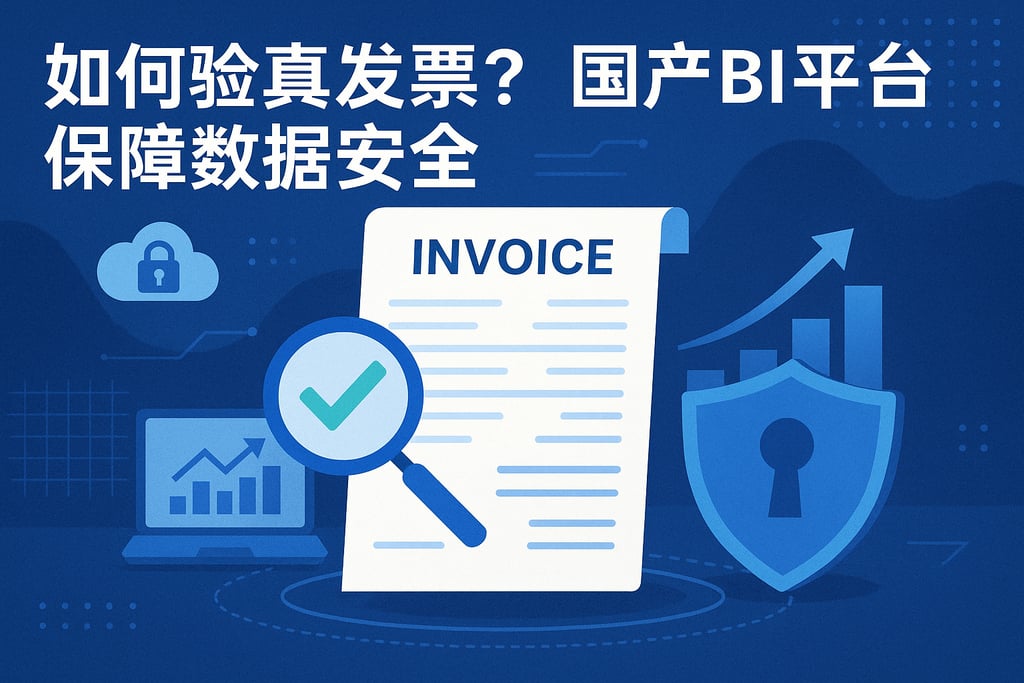 财务发票怎么防伪验真？国产BI平台保障数据安全