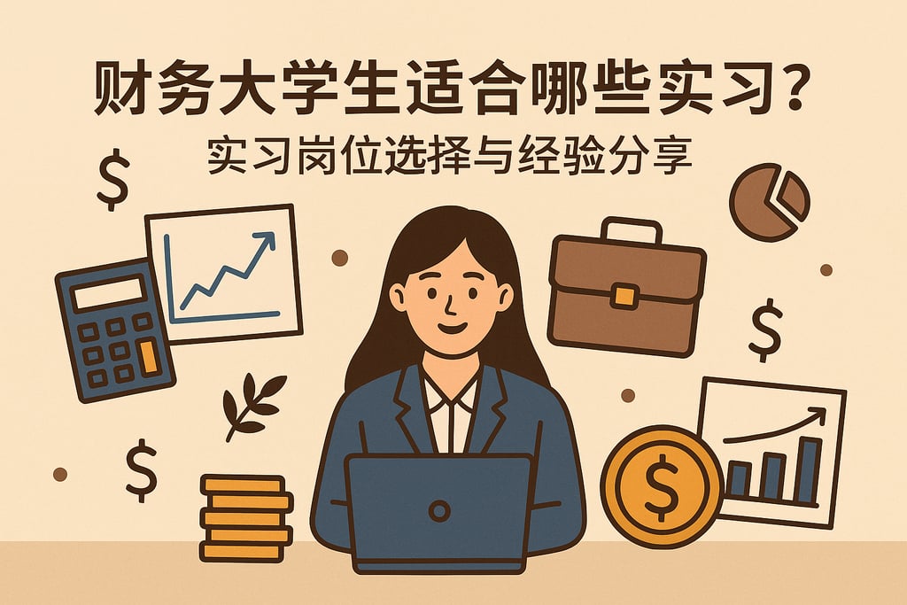 财务大学生适合哪些实习？实习岗位选择与经验分享