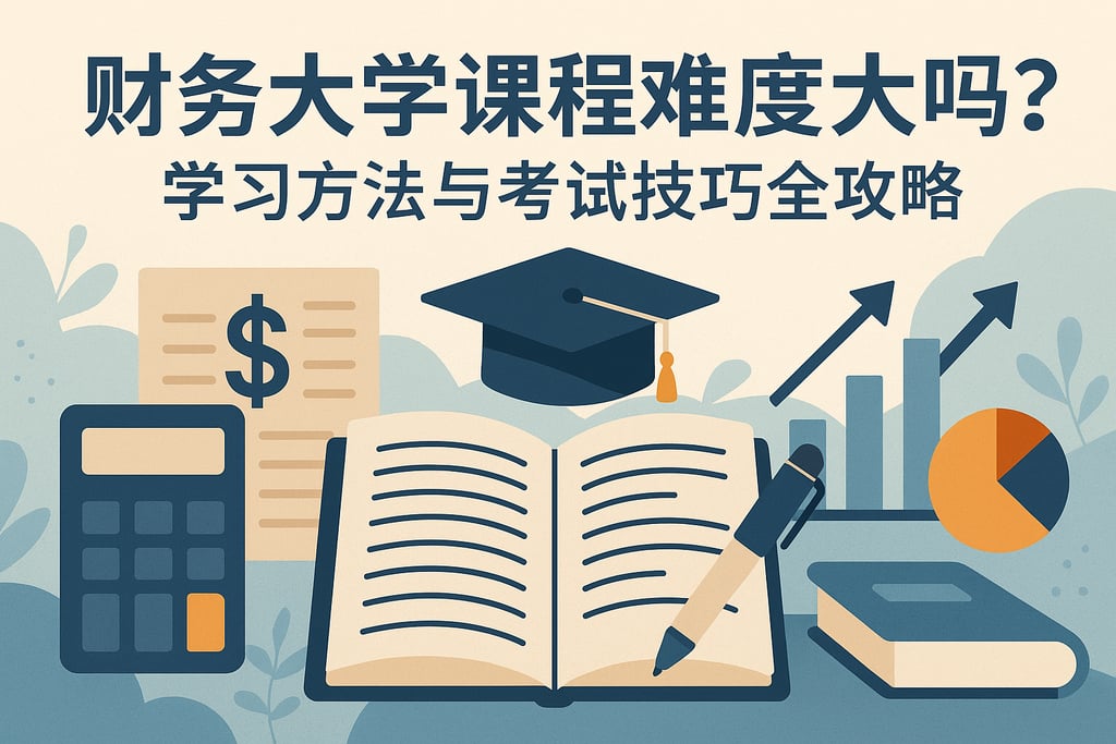 财务大学课程难度大吗？学习方法与考试技巧全攻略