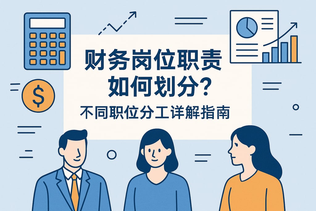 财务岗位职责如何划分？不同职位分工详解指南