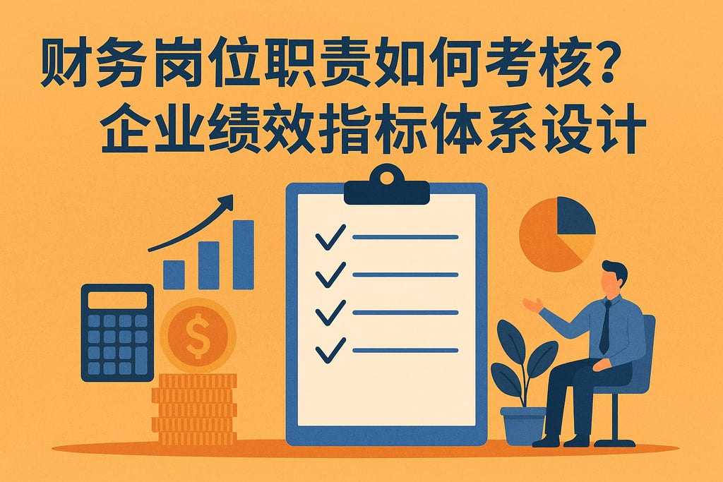 财务岗位职责如何考核？企业绩效指标体系设计