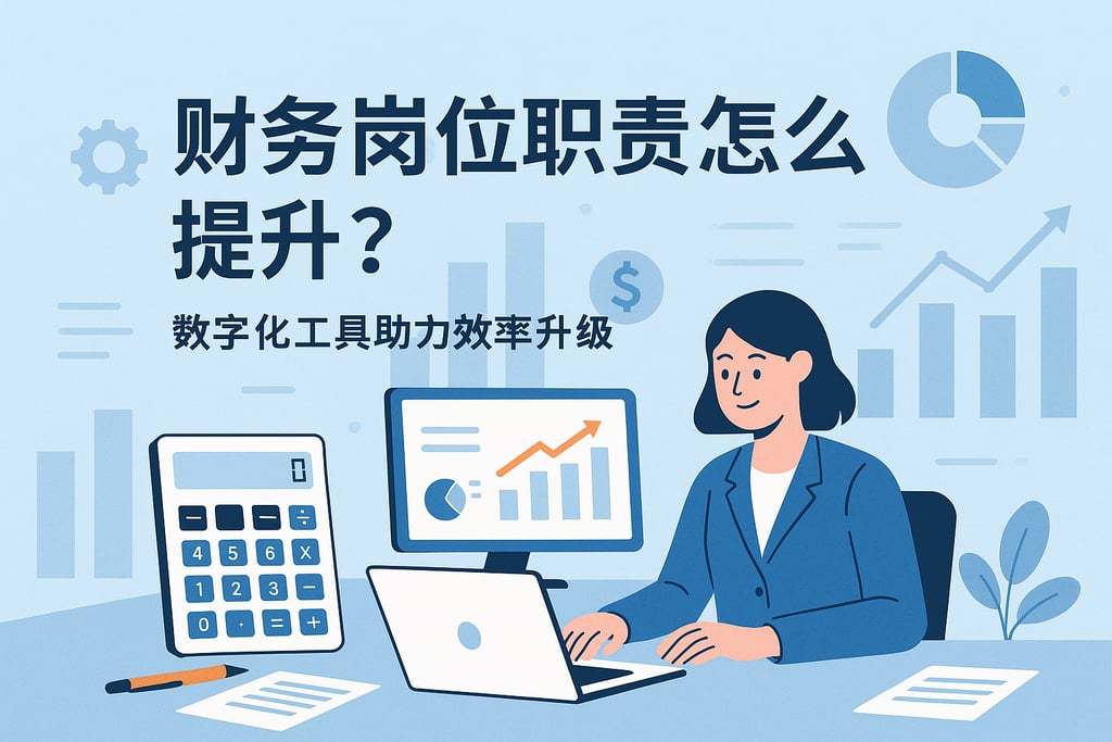 财务岗位职责怎么提升？数字化工具助力效率升级