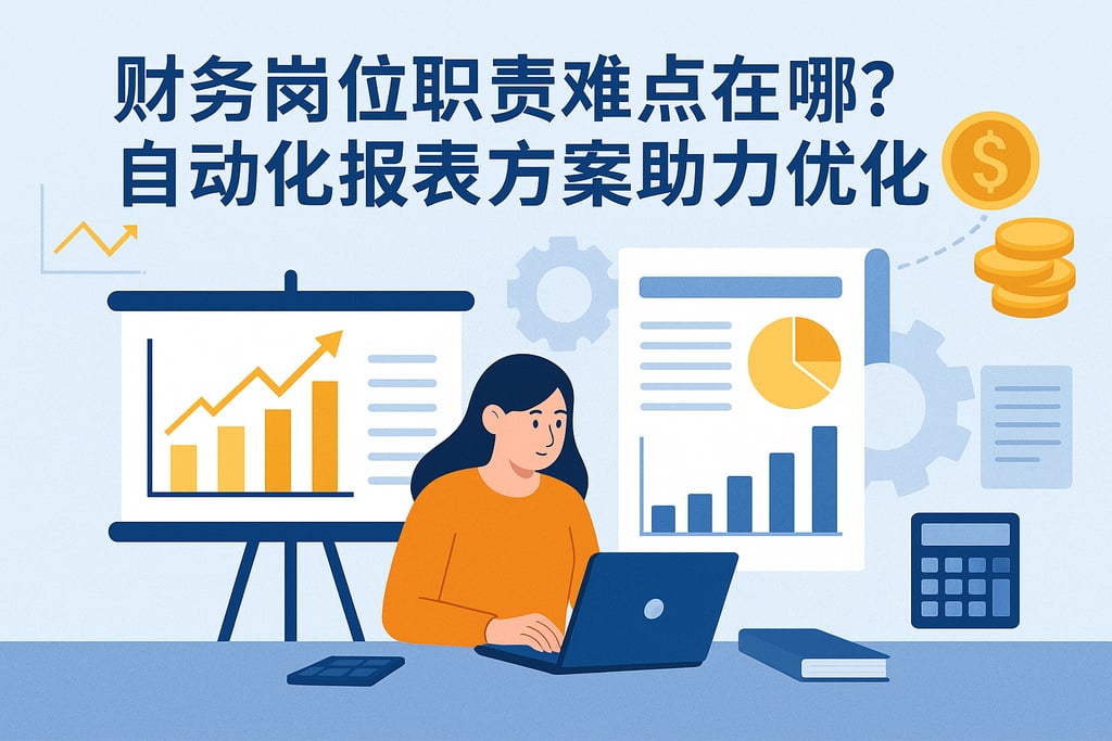 财务岗位职责难点在哪？自动化报表方案助力优化