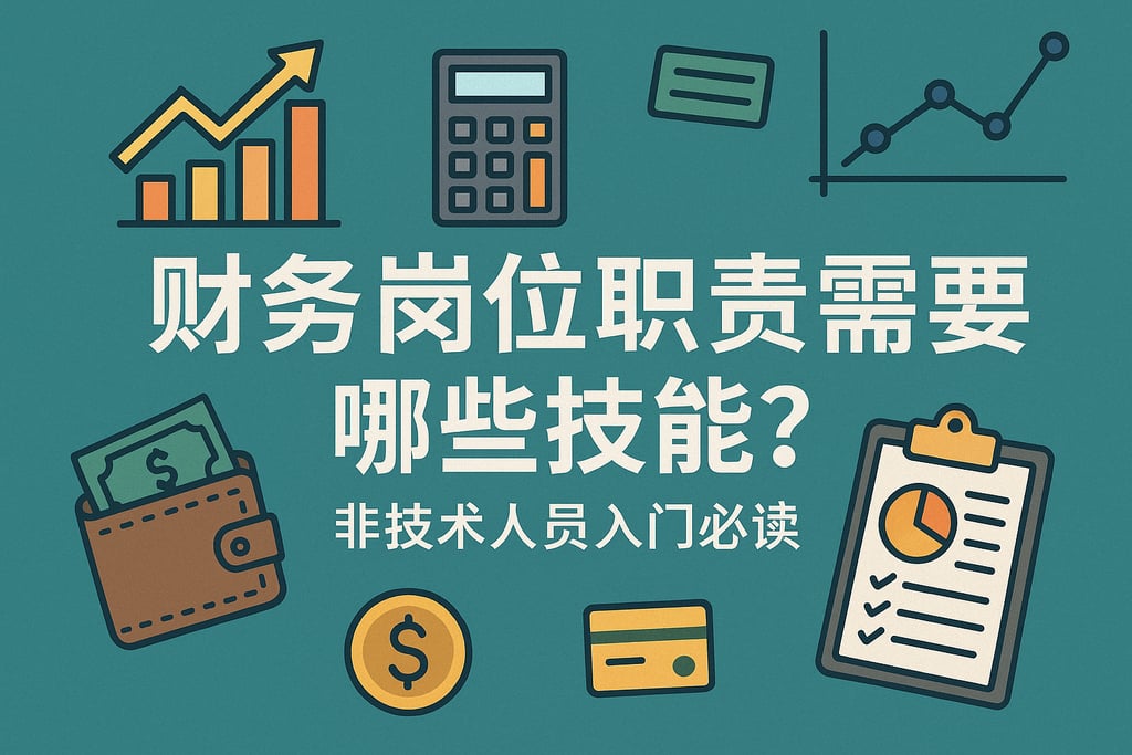 财务岗位职责需要哪些技能？非技术人员入门必读