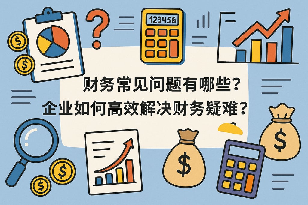 财务常见问题有哪些？企业如何高效解决财务疑难？