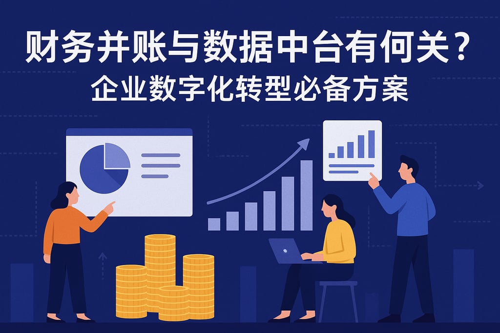 财务并账与数据中台有何关系？企业数字化转型必备方案