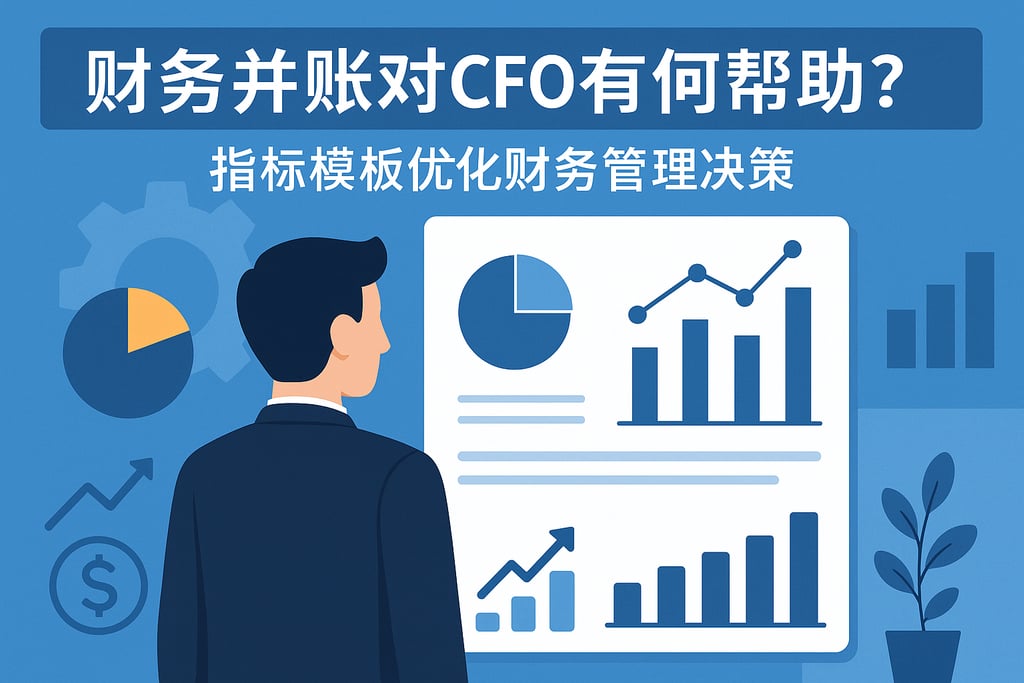 财务并账对CFO有何帮助？指标模板优化财务管理决策