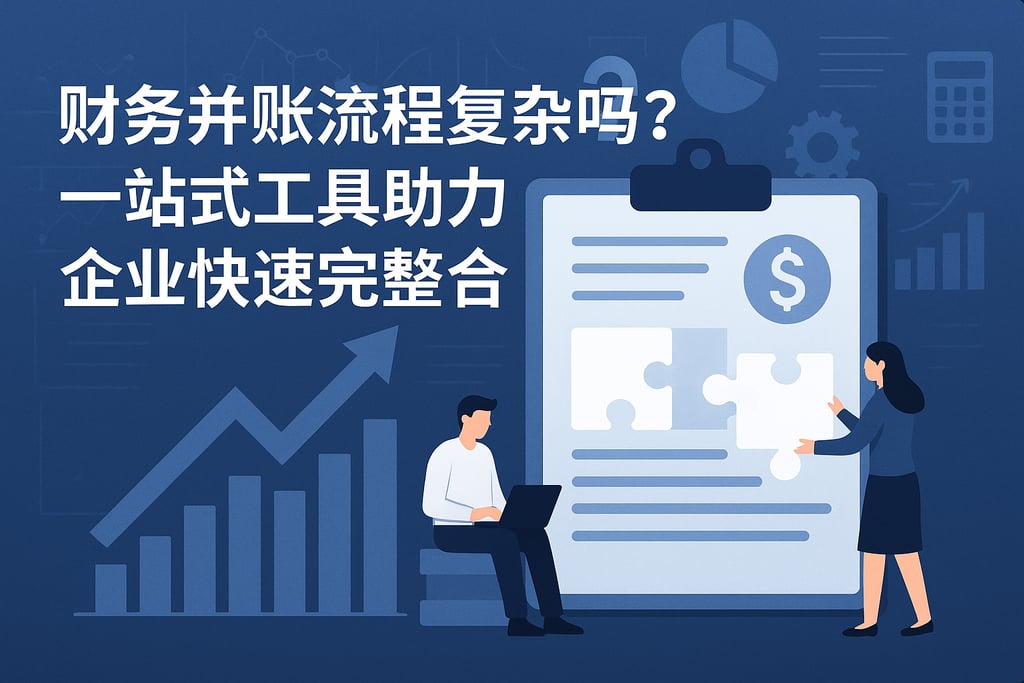 财务并账流程复杂吗？一站式工具助力企业快速完成整合