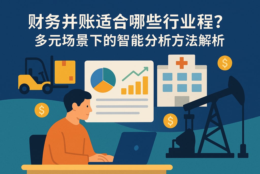 财务并账适合哪些行业？多元场景下的智能分析方法解析