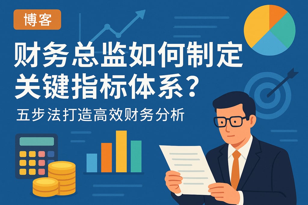 财务总监如何制定关键指标体系？五步法打造高效财务分析