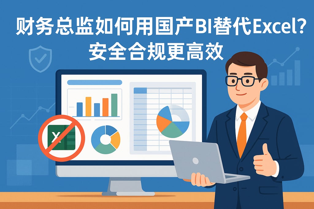 财务总监如何用国产BI替代Excel？安全合规更高效