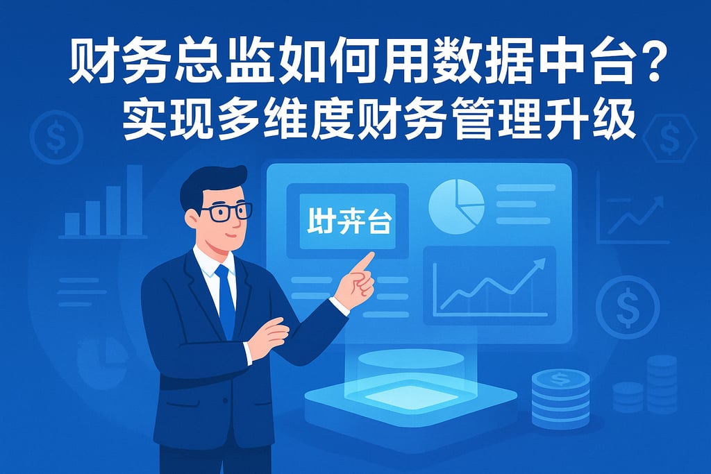 财务总监如何用数据中台？实现多维度财务管理升级
