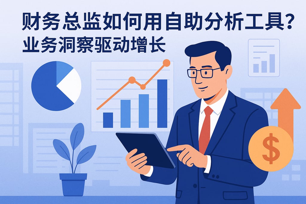 财务总监如何用自助分析工具？业务洞察驱动增长