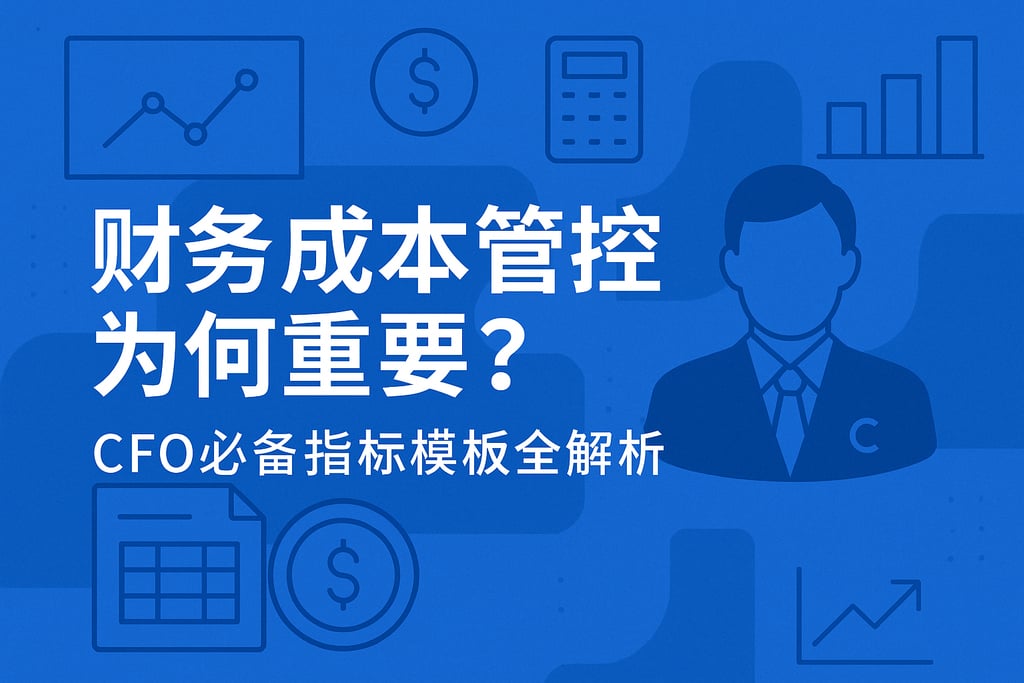 财务成本管控为何重要？CFO必备指标模板全解析