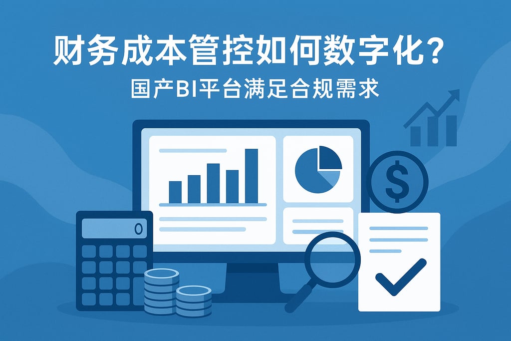 财务成本管控如何数字化？国产BI平台满足合规需求