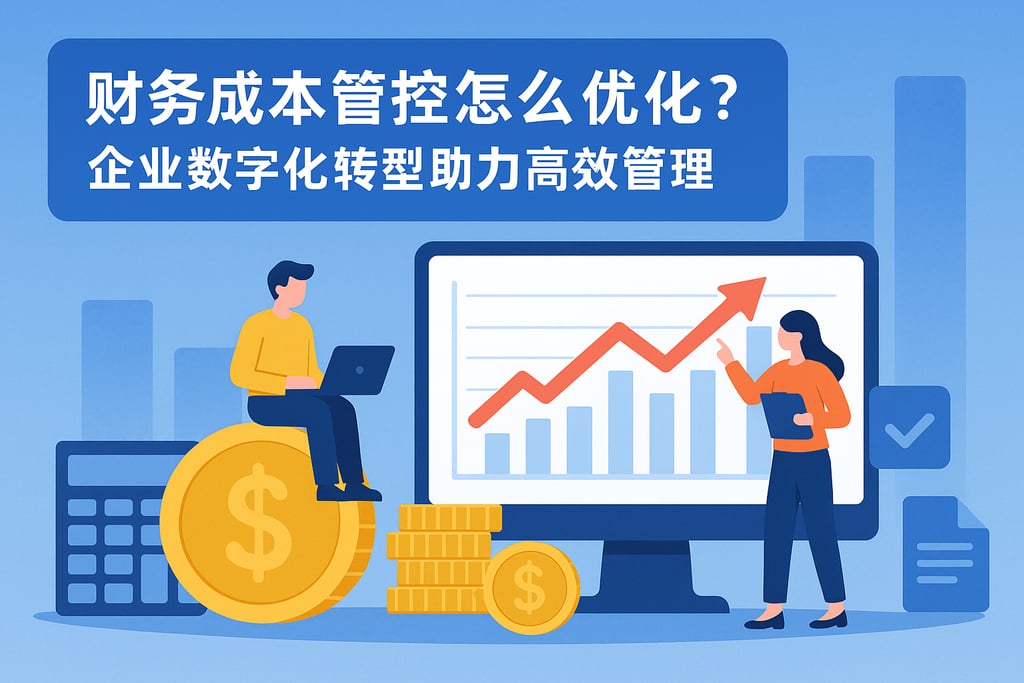 财务成本管控怎么优化？企业数字化转型助力高效管理