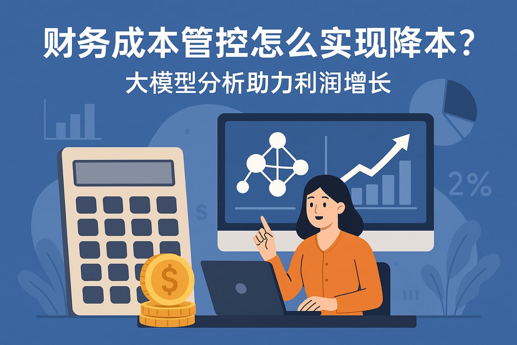 财务成本管控怎么实现降本？大模型分析助力利润增长