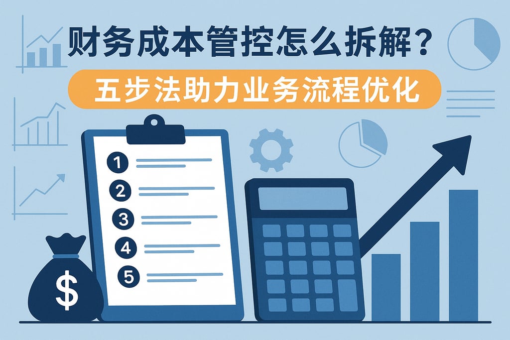 财务成本管控怎么拆解？五步法助力业务流程优化