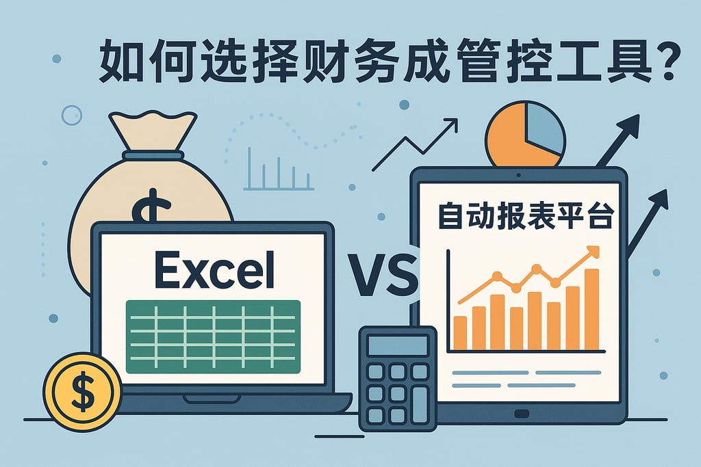 财务成本管控怎么选工具？Excel与自动报表平台对比