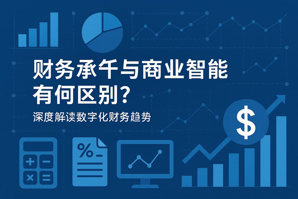 财务承兑与商业智能有何区别？深度解读数字化财务趋势