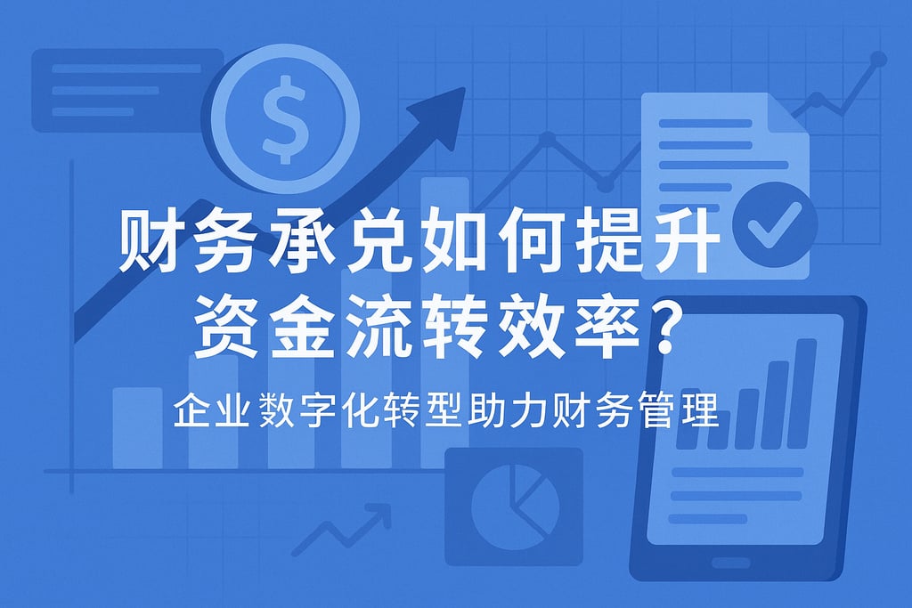 财务承兑如何提升资金流转效率？企业数字化转型助力财务管理