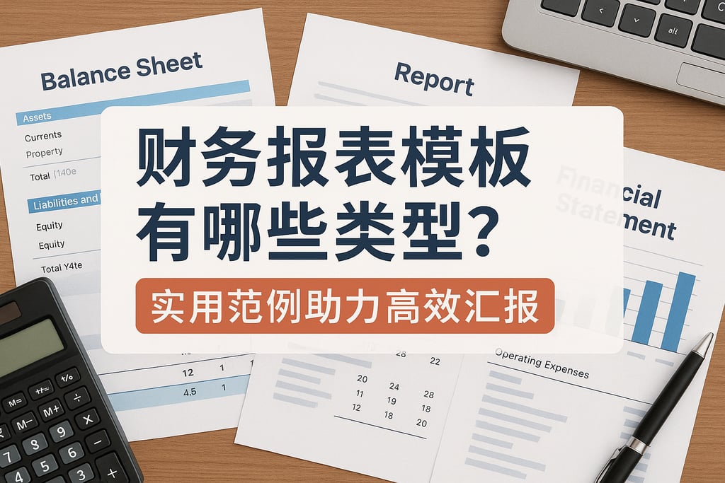 财务承兑报表模板有哪些类型？实用范例助力高效汇报