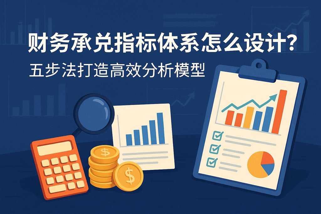 财务承兑指标体系怎么设计？五步法打造高效分析模型