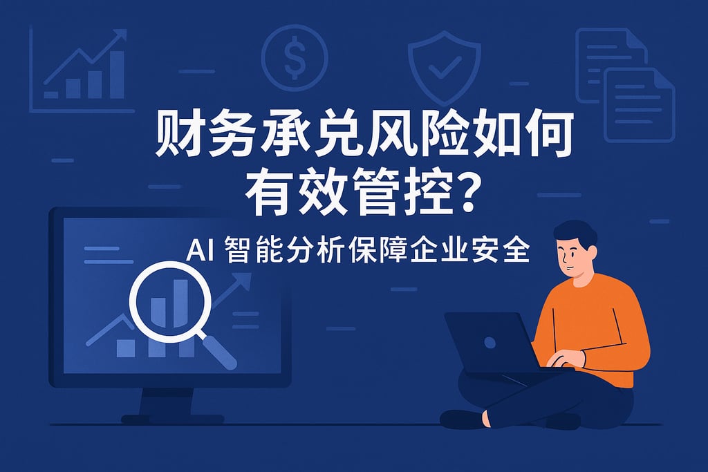 财务承兑风险如何有效管控？AI智能分析保障企业安全