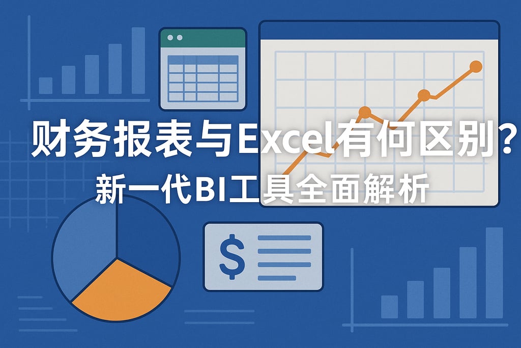 财务报表与Excel有何区别？新一代BI工具全面解析